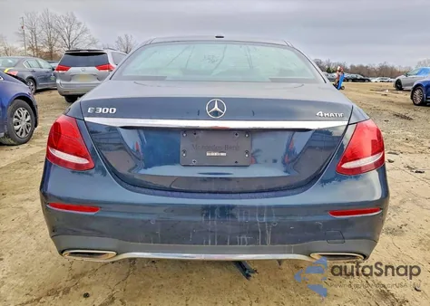 2017 Mercedes-Benz E 300 4Matic from USA, damaged, VIN WDDZF4KB9HA033571